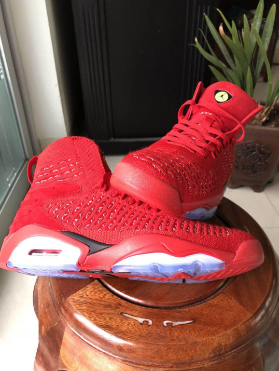 Air Jordan 6 Flyknit Red